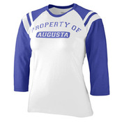 Ladies Junior Fit Cotton/Spandex Legacy Tee