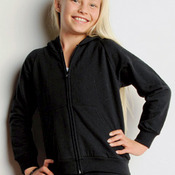 Girls’  7.5 oz. Fleece Hooded Sweatshirt